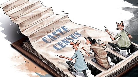 The Modi government announced the enumeration of caste in the forthcoming census.