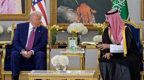 Trump Visits Saudi Arabia: Talks Oil, Iran, and Gulf Investments with Crown Prince 2 Saudi crown prince welcomes Trump to kingdom as US leader begins four-day Middle East tour