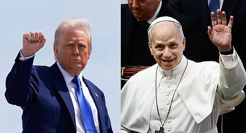 Trump and Pope Leo are among Earth's most powerful Americans. They lead in different roles and realms