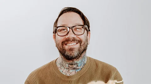 Music executive Dave Shapiro poses for a portrait on Dec 3, 2024, in Nashville.