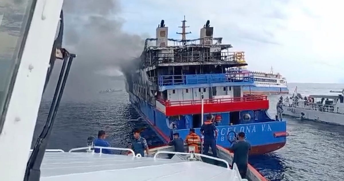 Indonesian passenger ferry catches fire at sea, killing at least five Indonesian passenger ferry catches fire at sea, killing at least five