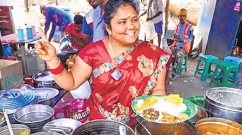 Hyderabad cops close food stall of social media star ‘Kumari Aunty’