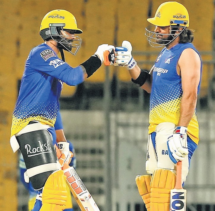 Chennai Super Kings enter with high hopes