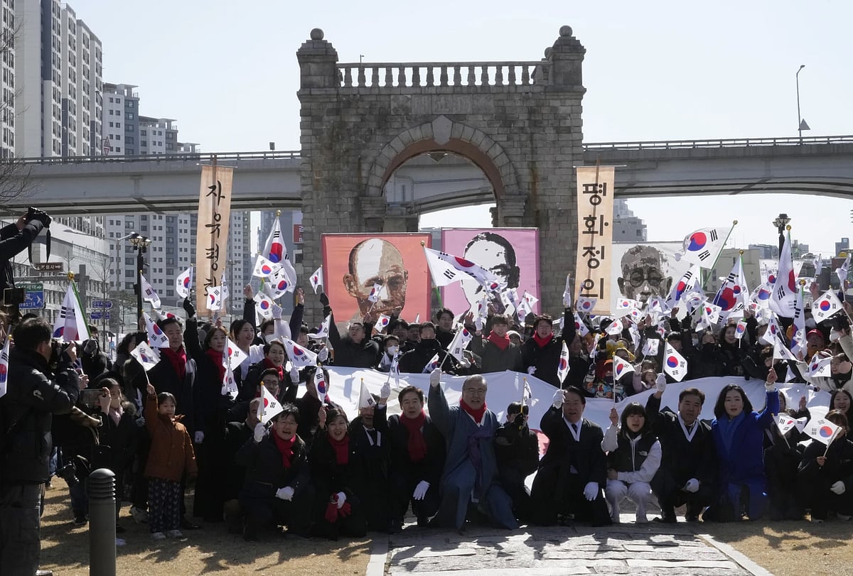 South Korea’s Yoon calls for unification, on holiday marking 1919 ...