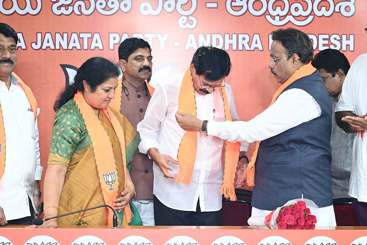 Key Andhra politician Kapu Ramachandra Reddy joins BJP amid allegations ...