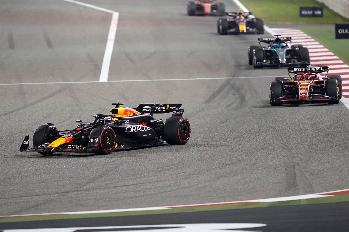 Formula One Max F1 champion Max Verstappen wins season-opening Bahrain Grand Prix amid ...