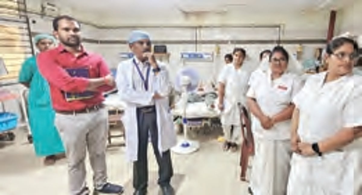 Ggh Area Gastroenterology ward at Guntur GGH inspected