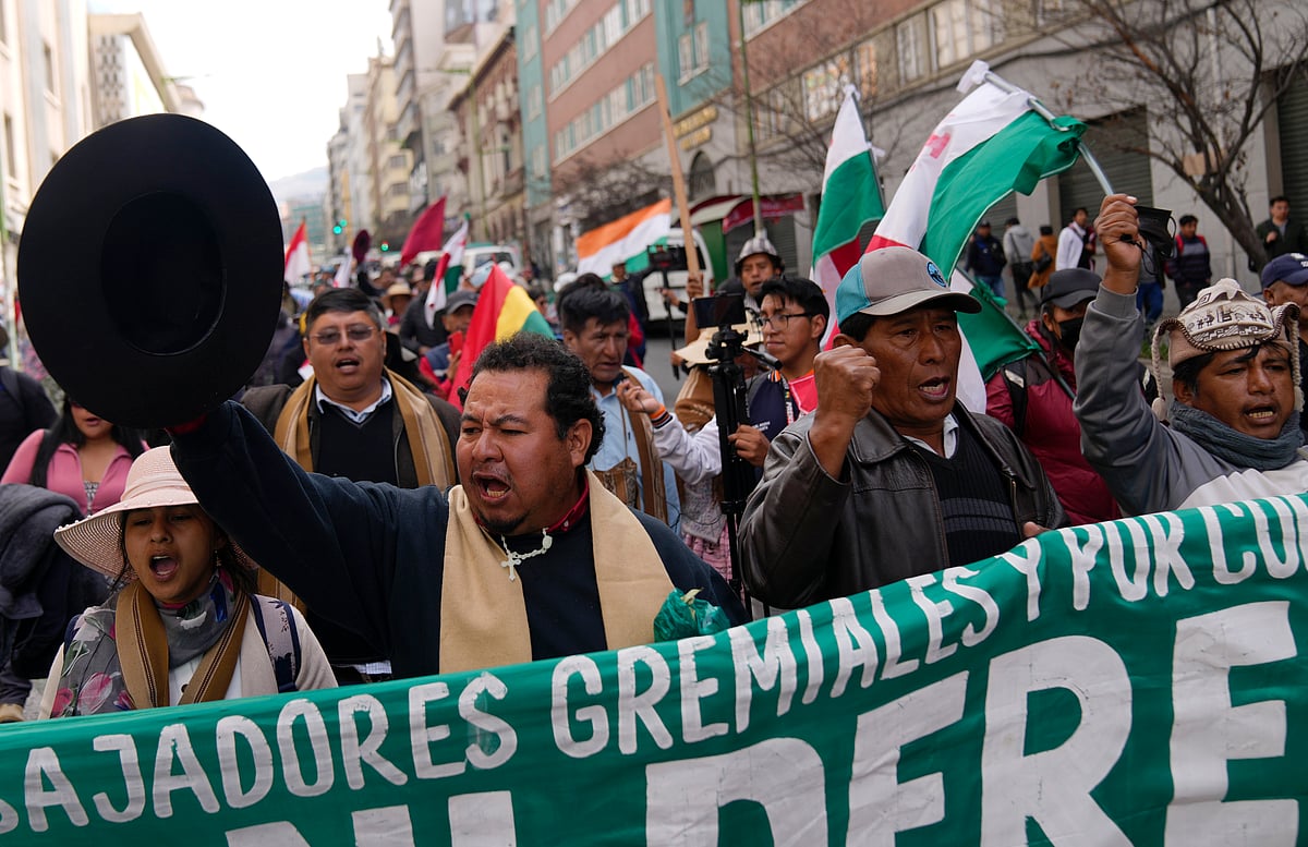 Bitter political fight in Bolivia is paralyzing the government as