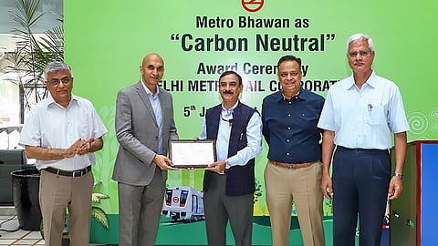 Coping with climate change: DMRC’s Metro Bhawan gets carbon-neutral ...