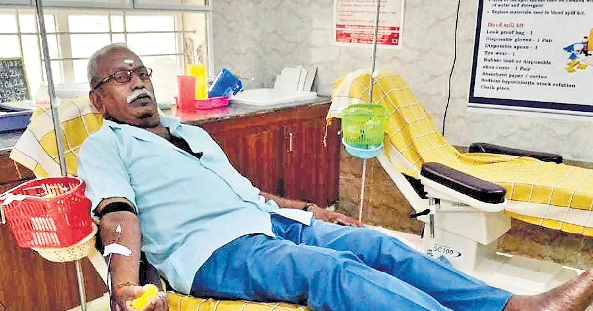 The will to donate blood runs deep in this Virudhunagar family’s veins The will to donate blood runs deep in this Virudhunagar family’s veins