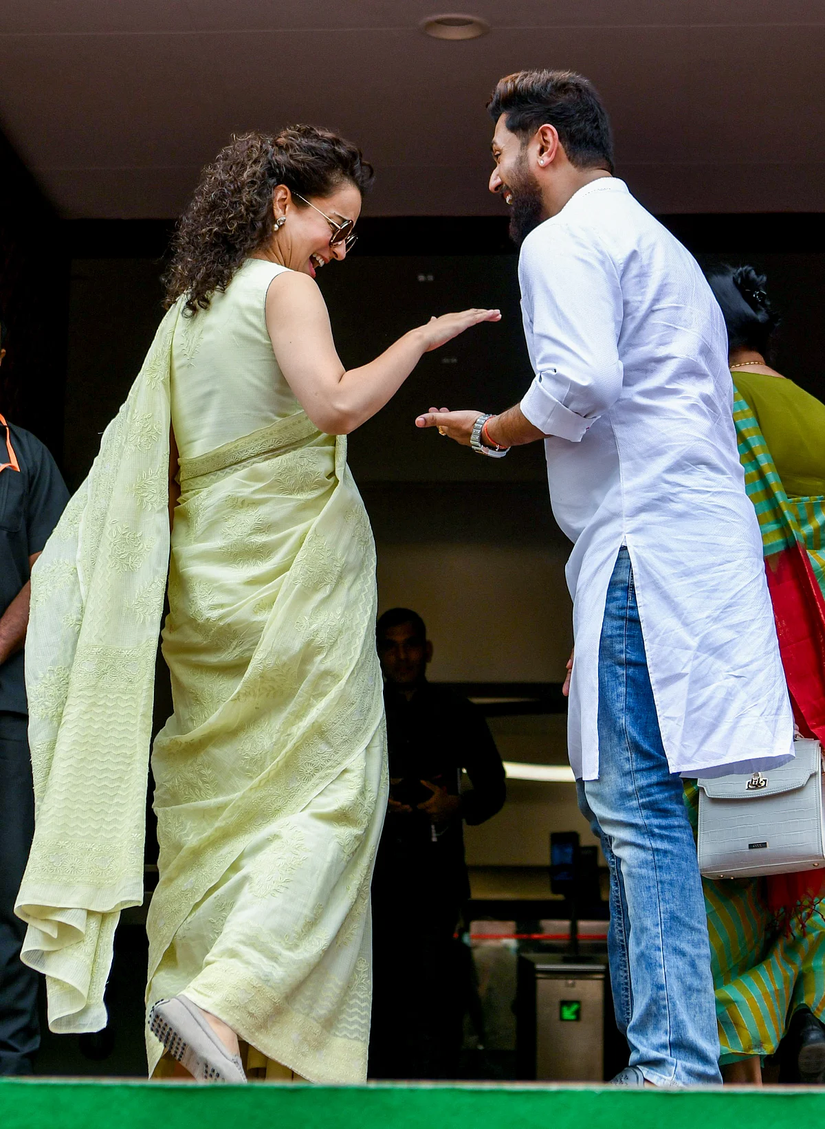 When 'Miley Naa Miley Hum' stars met in Parliament