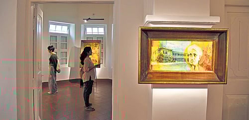 Historic CV Raman Residence Hosts First Art Exhibition by Avijit Dutta
