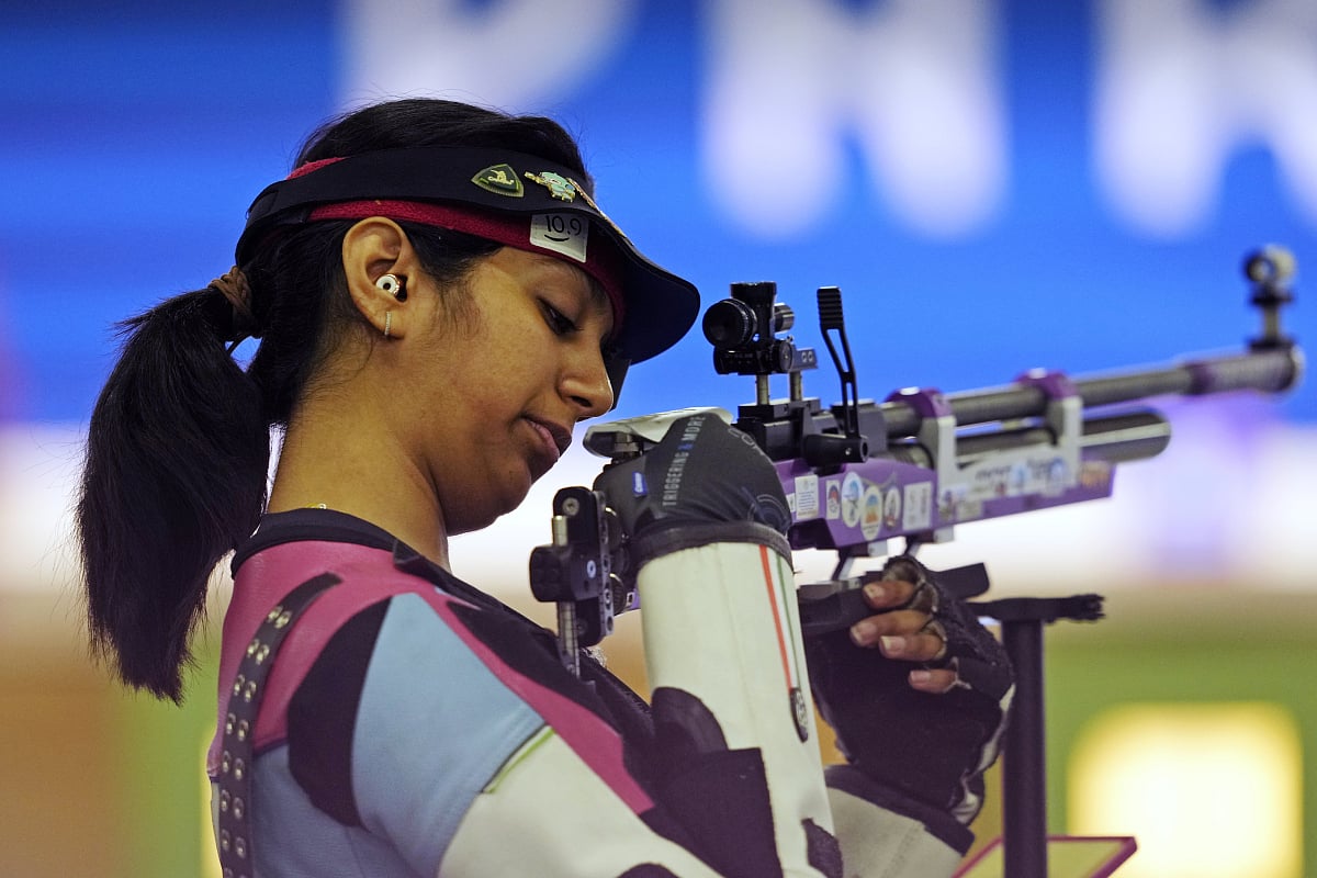 Indian shooters eliminated in qualification of 10m air rifle mixed event
