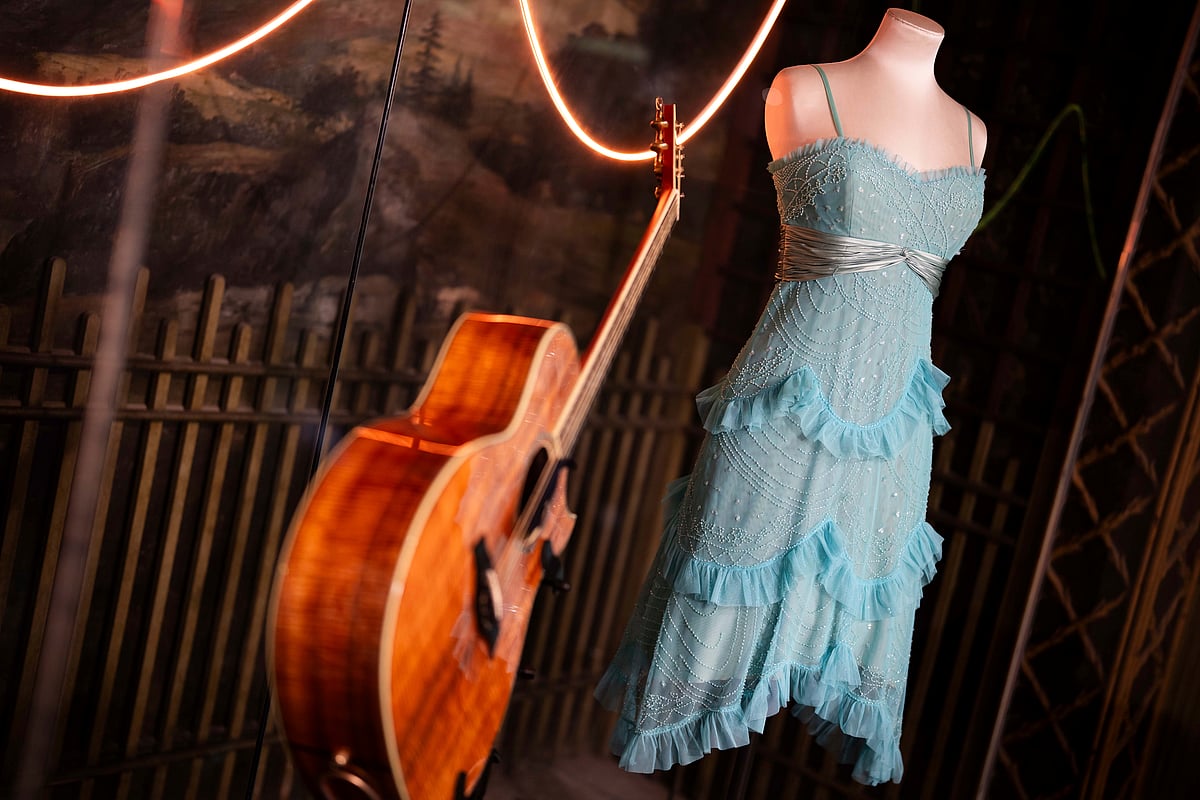 Taylor Swift’s eras tour memorabilia featured in V&A Museum exhibit