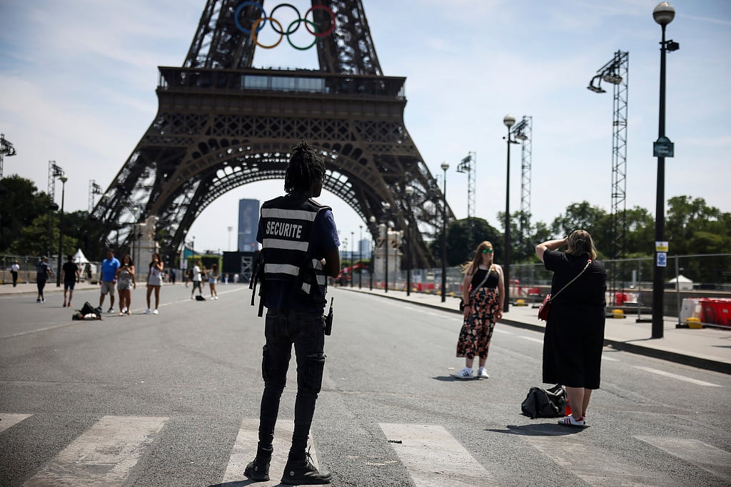 With AI, jets and police squadrons, Paris is securing Olympics — and worrying critics