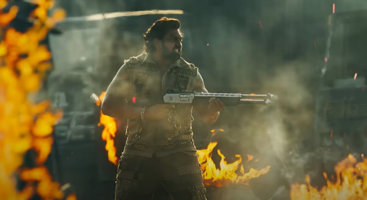 Dhruva Sarja goes all guns blazing in an action-heavy film