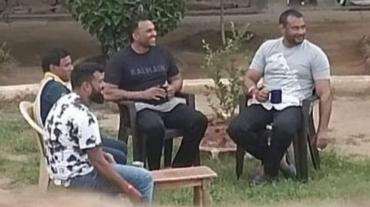 Photo of murder-accused actor Darshan inside prison with cigarette, coffee goes viral
