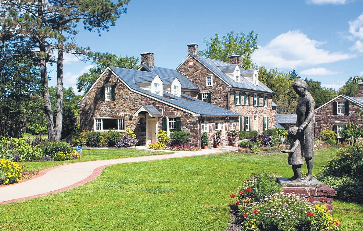A house for Ms Pearl S Buck