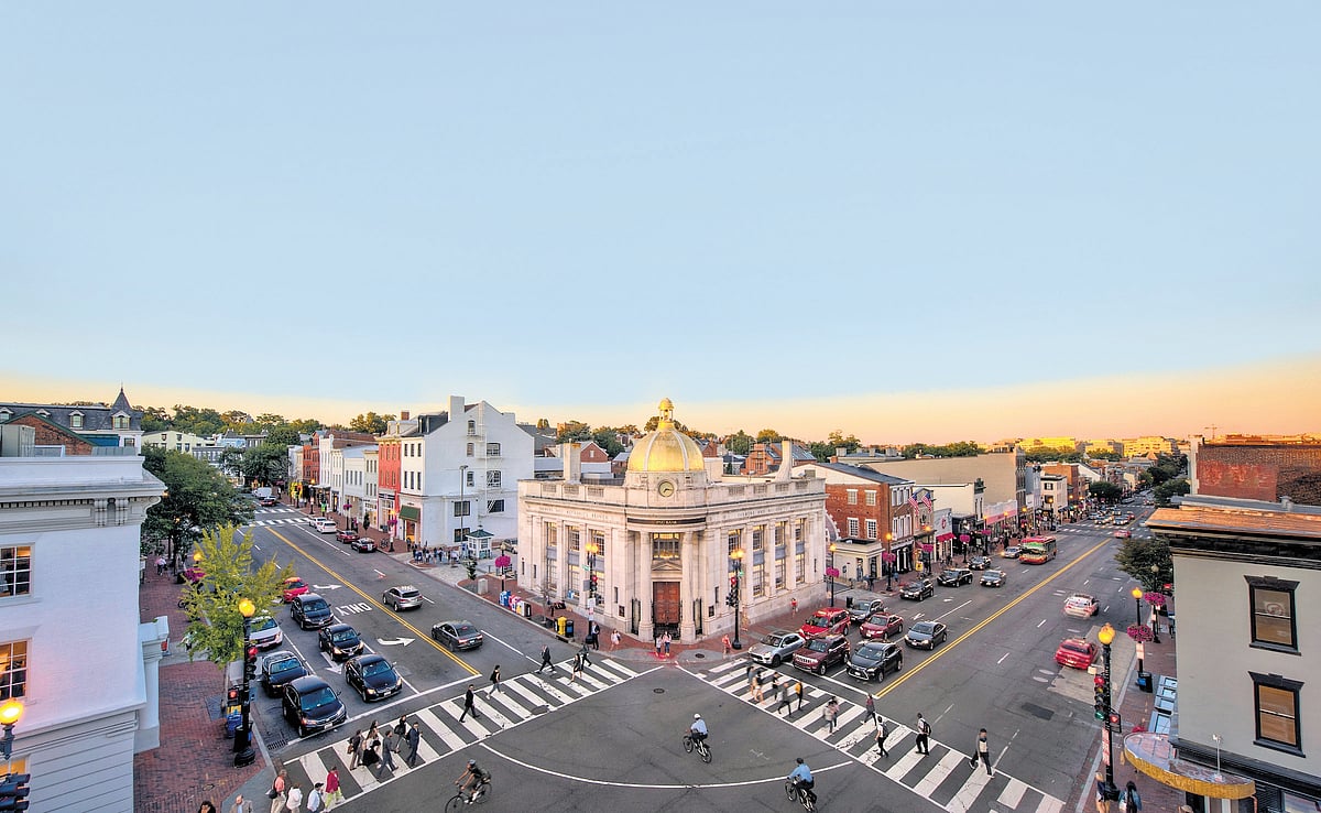 Haunting tales on historic streets of Georgetown in Washington DC