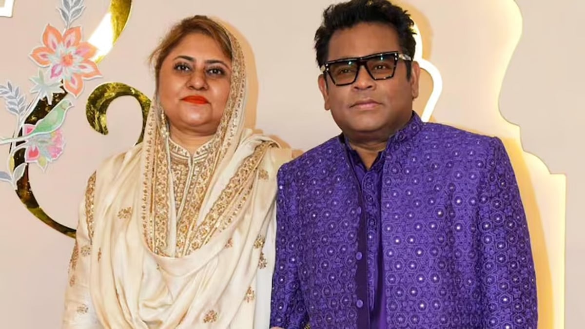 AR Rahman’s spouse Saira announces divorce, says decision taken out of ‘pain and agony’
