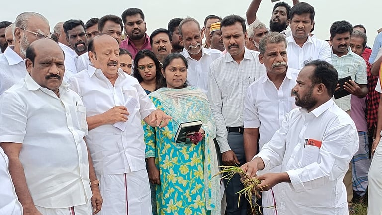 Crops in 13,749 hectares in Tamil Nadu inundated due to rains ...