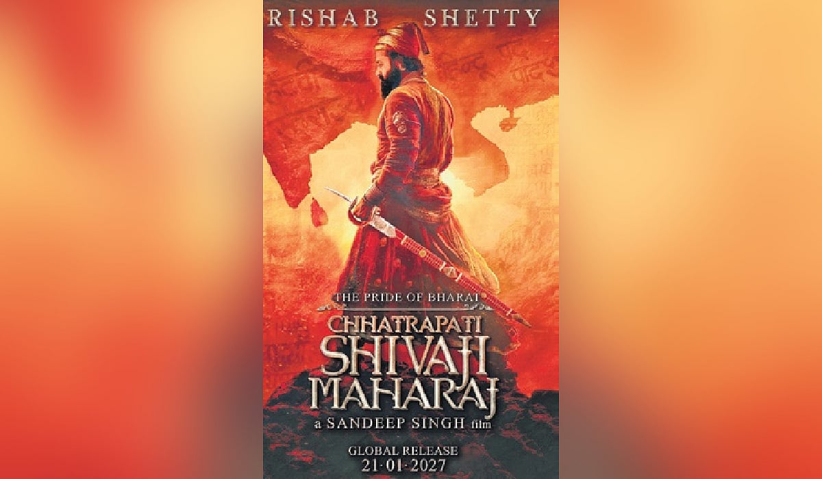 Rishab Shetty to portray Chhatrapati Shivaji Maharaj