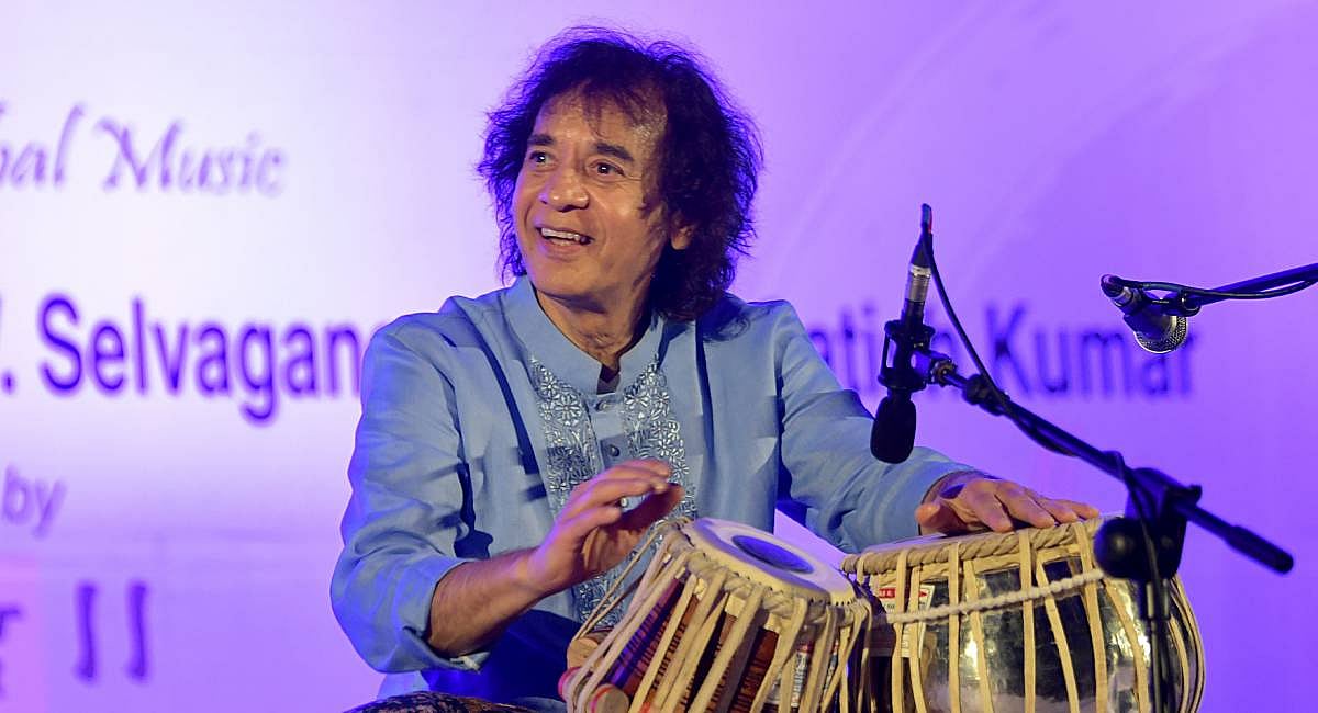 Tributes pour in for music maestro Ustad Zakir Hussain Tributes pour in for music maestro Ustad Zakir Hussain