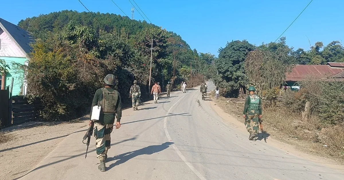 Huge Cache Of Arms Ammunition Seized In Manipur Huge Cache Of Arms Ammunition Seized In Manipur