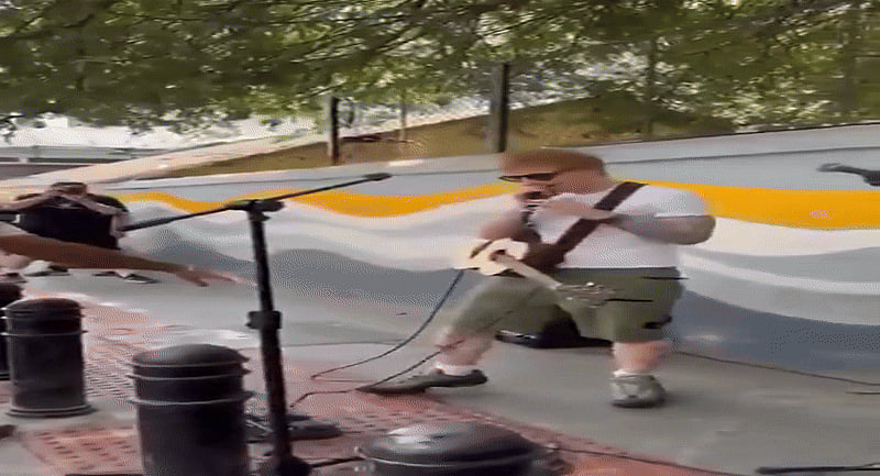 Bengaluru cops stop Ed Sheeran’s street performance citing lack of permission