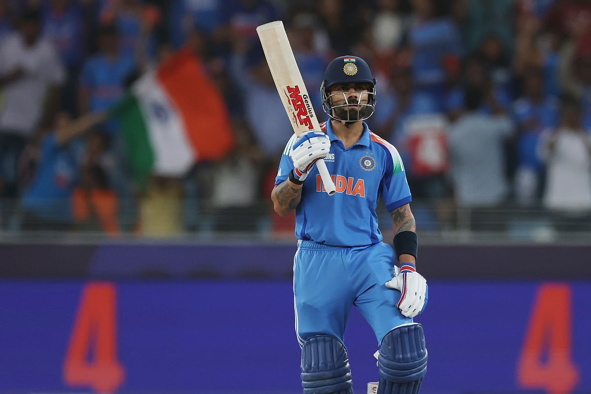 Kohli’s 84 helps India march into final with four-wicket win over Australia