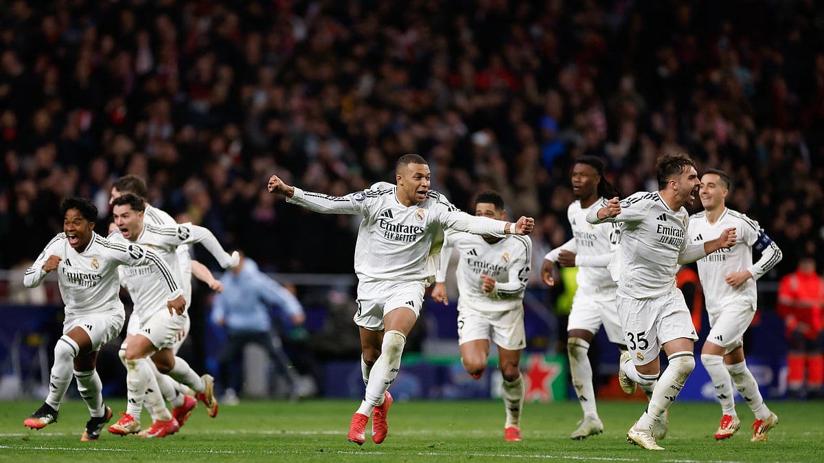 Real Madrid edge Atletico on penalties to reach Champions League quarters