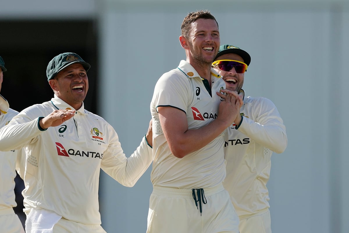 Josh Hazlewood 5-for leads Australia to three-day win over West Indies in Barbados test