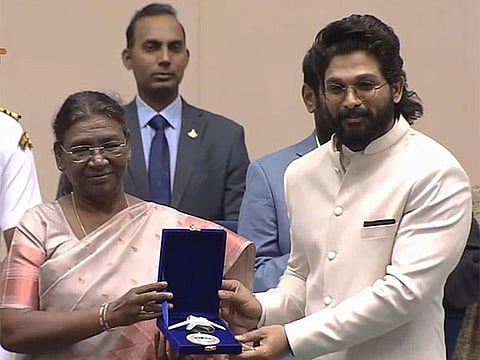 Tollywood’s Best Actor: Allu Arjun Receives National Award 