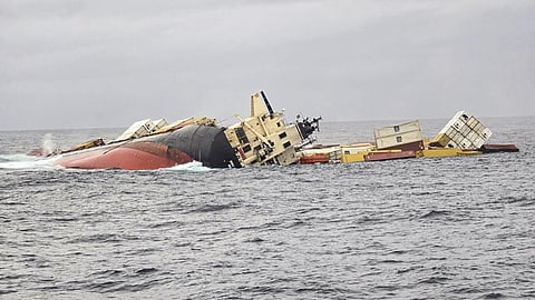 MSC ELSA 3 Shipwreck Declared a State Disaster by Kerala