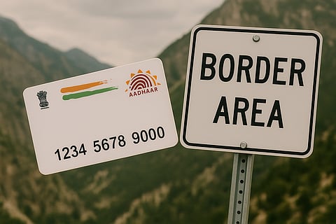 किन्नौर में बॉर्डर क्षेत्र पर जाने के लिए आधार कार्ड अनिवार्य