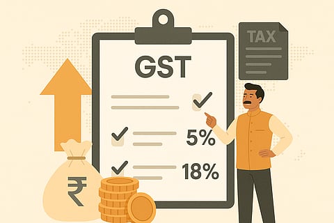 जीएसटी ढांचे में बड़ा बदलाव
