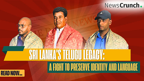 Sri Lanka’s Telugu Legacy: A Fight to Preserve Identity & Language