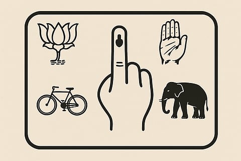 उपचुनाव 2025: सात राज्यों की 8 विधानसभा सीटों पर मतदान