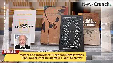 Master of Apocalypse: Hungarian Novelist Wins 2025 Nobel Prize
