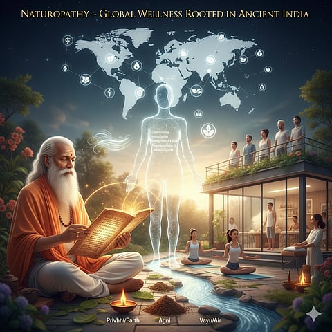 Study Reveals Naturopathy's Deep Roots in Ancient Indian Wisdom