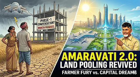 Amaravati Capital Dreams:Chandrababu Govt Revives Land Pooling 2.O
