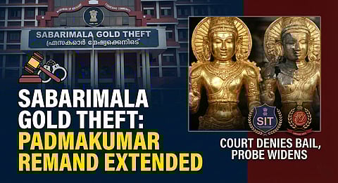 Sabarimala Gold Theft: Court Extends Padmakumar’s Remand