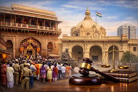 यूपी में बांके बिहारी मंदिर ट्रस्ट बिल सहित 10 नए कानून लागू