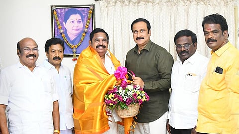 PMK Aligns with AIADMK-BJP Front Ahead of Tamil Nadu Polls