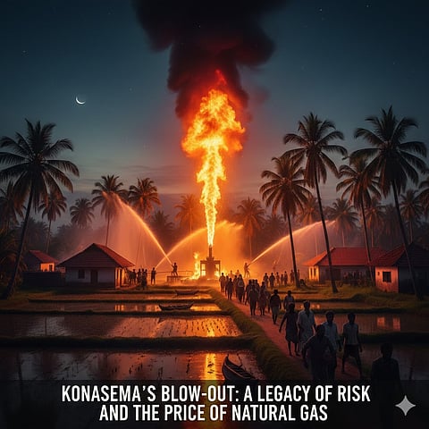 Konaseema’s Blow-out:A Legacy of Risk and the Price of Natural Gas