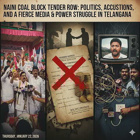“Naini Coal” Tender Row: Politics, Accusations, and Power Struggle