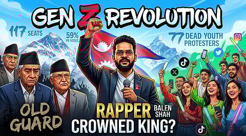 Gen Z Nepal Revolution Ousts Elites, Elevates Rapper