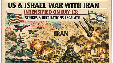 Day Thirteen: Heavy Strikes Hit Israel And Iran