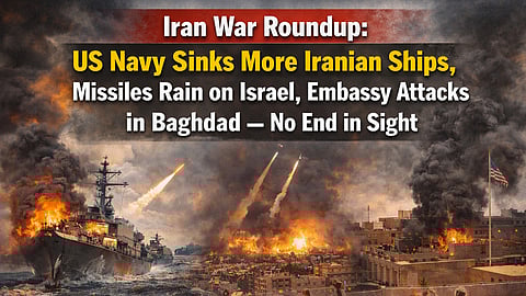 US Navy Sinks More Iranian Ships, Embassy Attacks in Baghdad