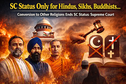 Faith and Identity: Legal Reality of Conversion & “SC” Status